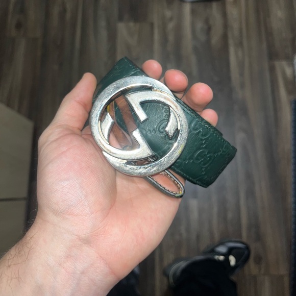 Gucci Interlocking G Monogram Belt (Flawed) - Picture 1 of 6